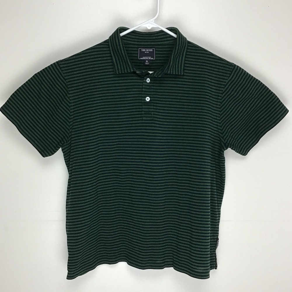 Todd Snyder New York mens short sleeve polo shirt XL